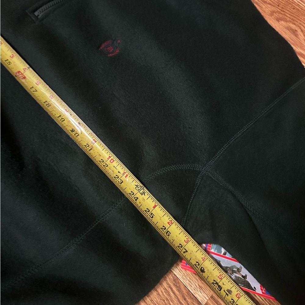 vintage Bugle Boy green fleece quarter-zip pullover size XXL - Picture 11 of 14